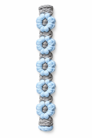Le harnais JÉRÔME — XS / Bleu & gris