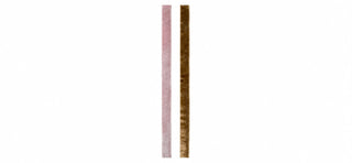 La laisse ACHILLE — Rose et marron / Tissu